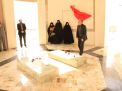 گزارش تصویری از غبار روبی مزار شهدای گمنام در  دهه فجر توسط هیات رئیسه دانشگاه صنعتی شاهرود 